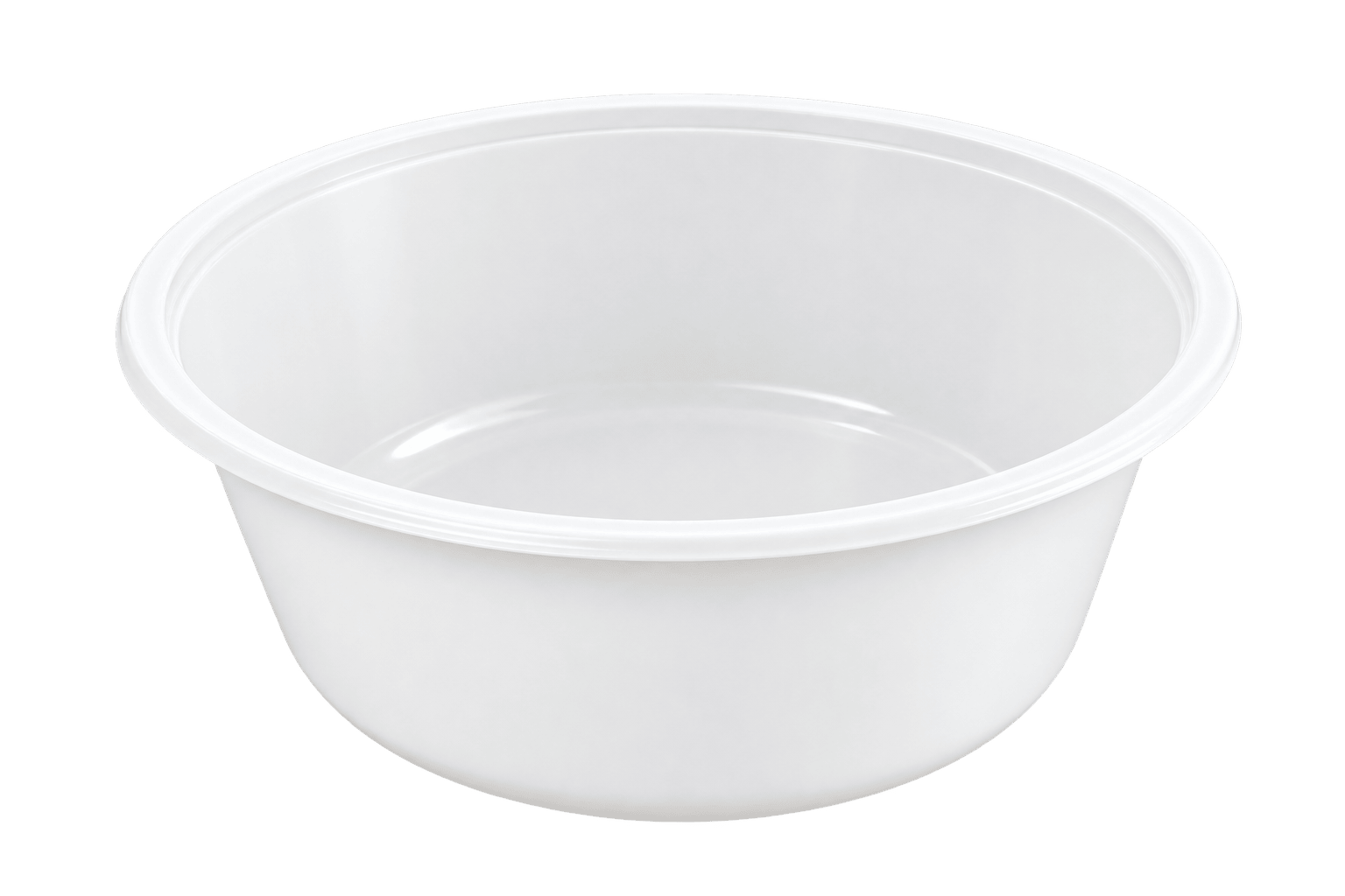Levesestál 750 ml, fehér, PP, Ø150×55