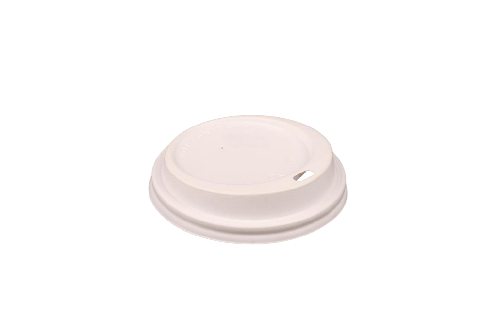 Tető ivólyukkal Ø90mm, fehér, 3dl / 4 dl papírpohárhoz