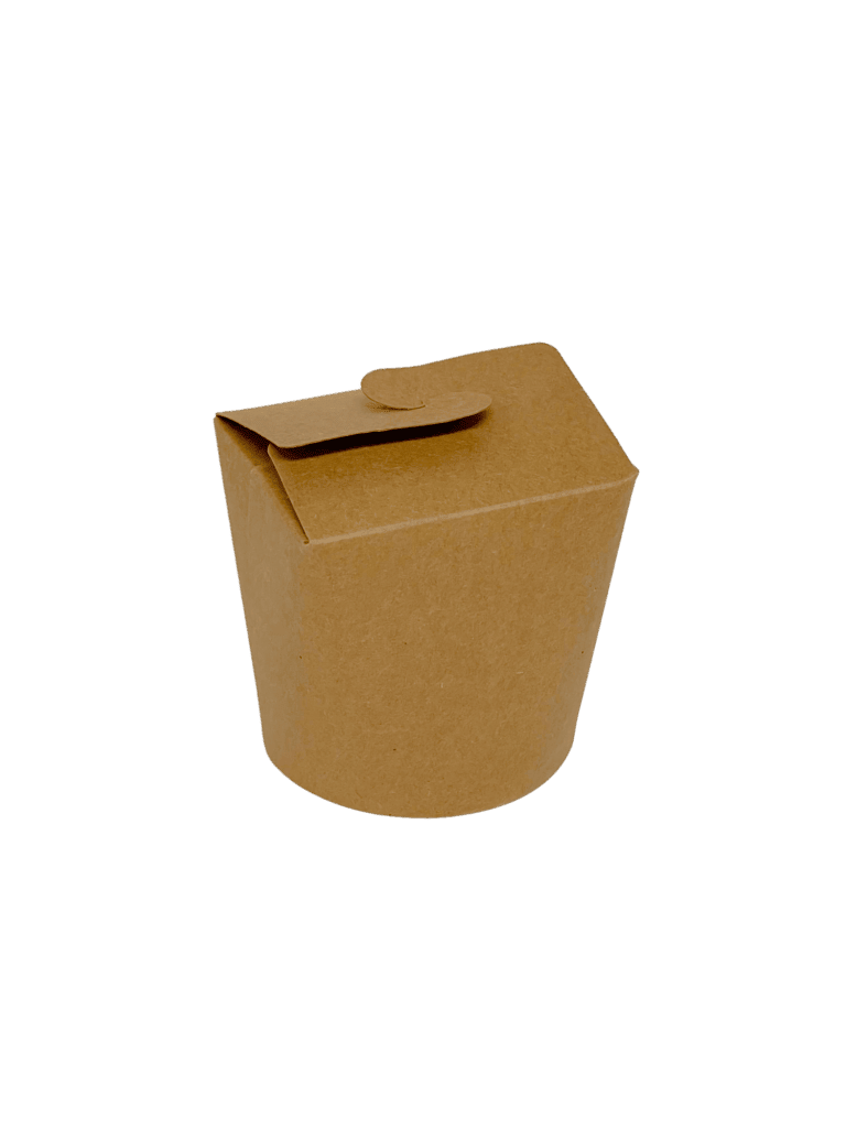 Tésztás doboz, kraft papír, 500 ml