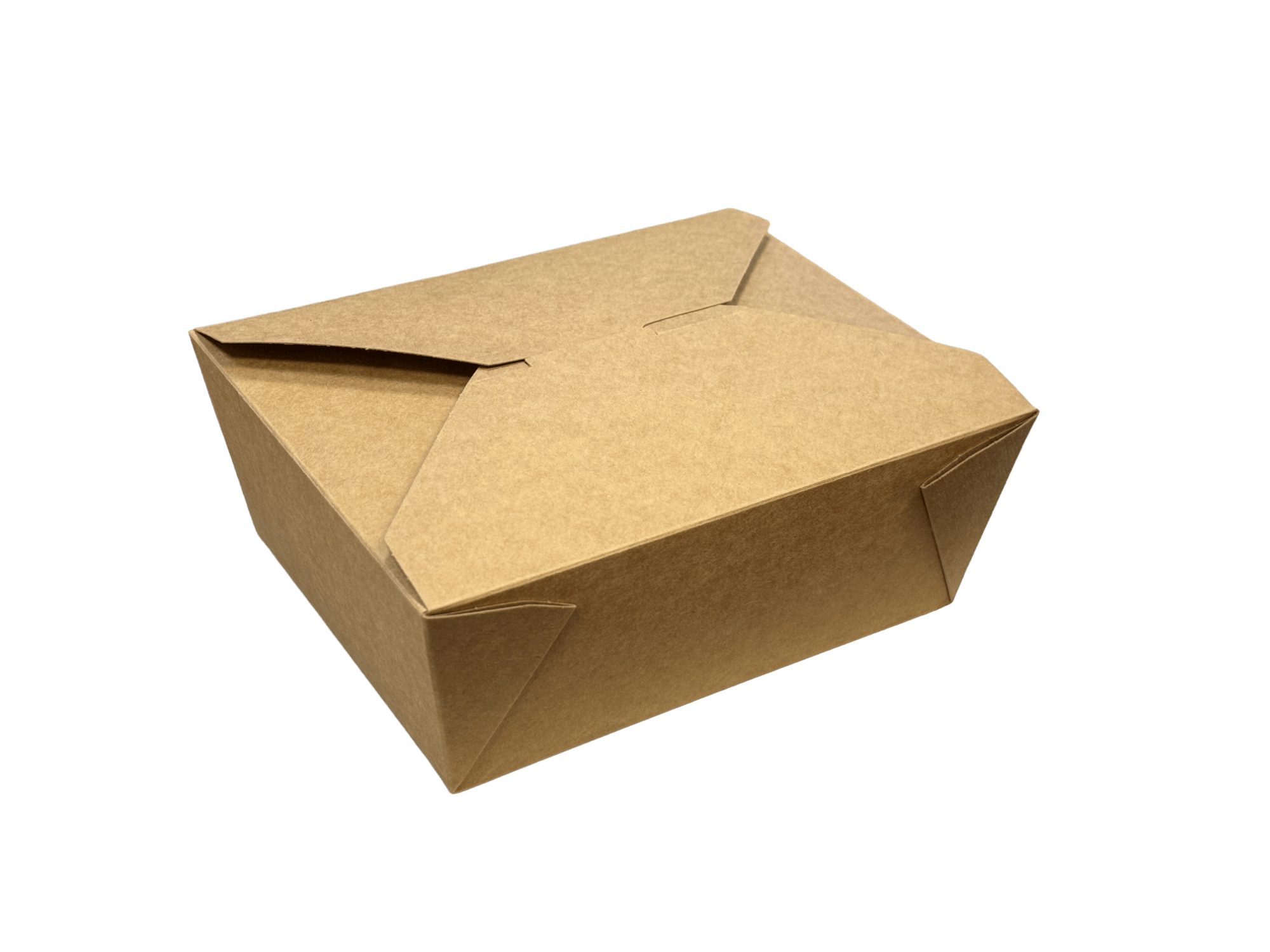 FOODBOX 1350 ml, barna papírdoboz, 17,5x14x6 cm