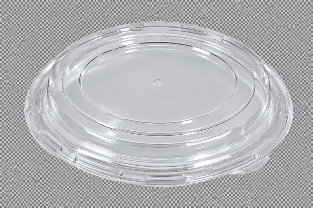 PET Tető salátás tálhoz 550 ml, 150 mm