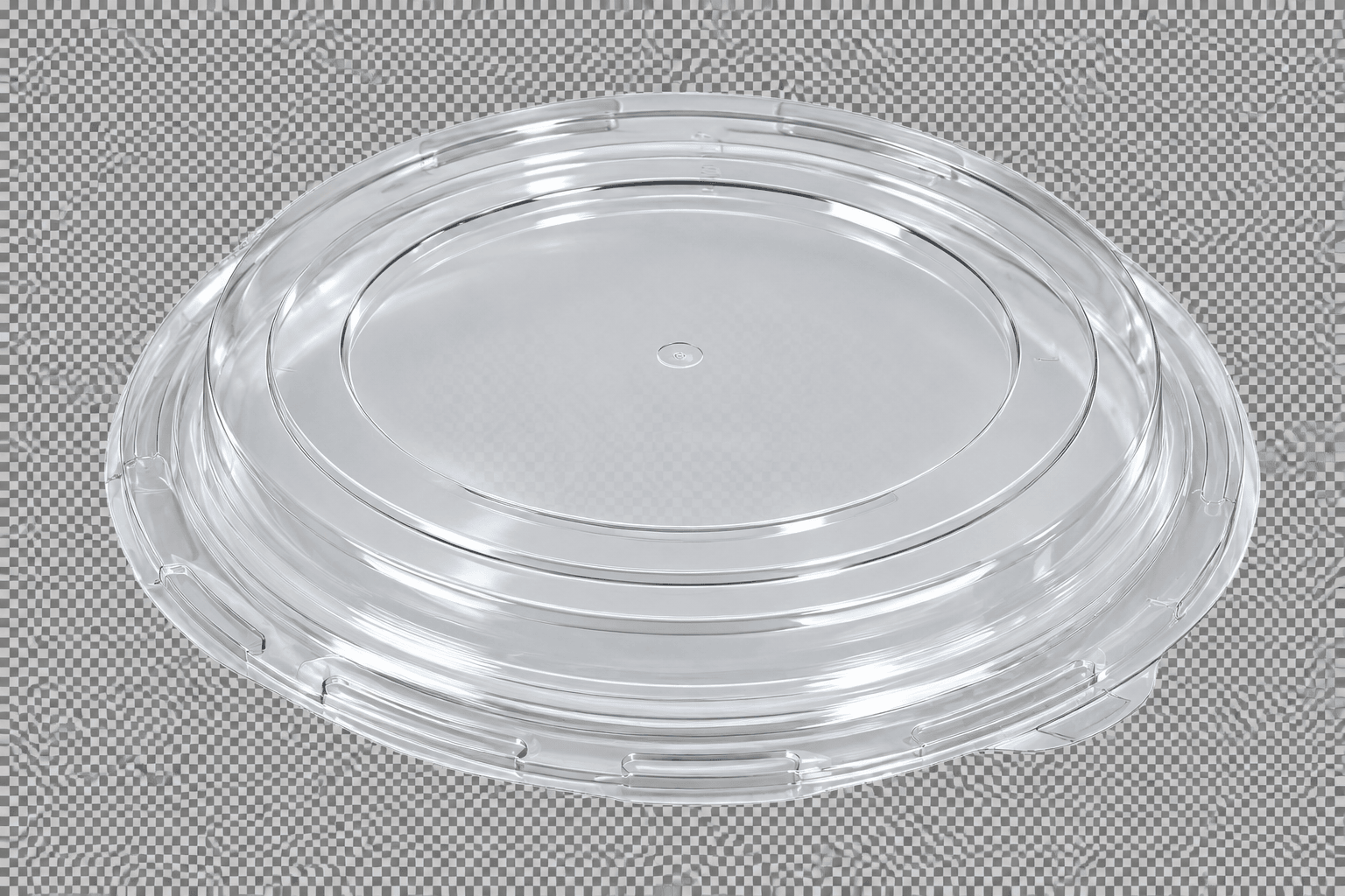 PET Tető salátás tálhoz 550 ml, 150 mm