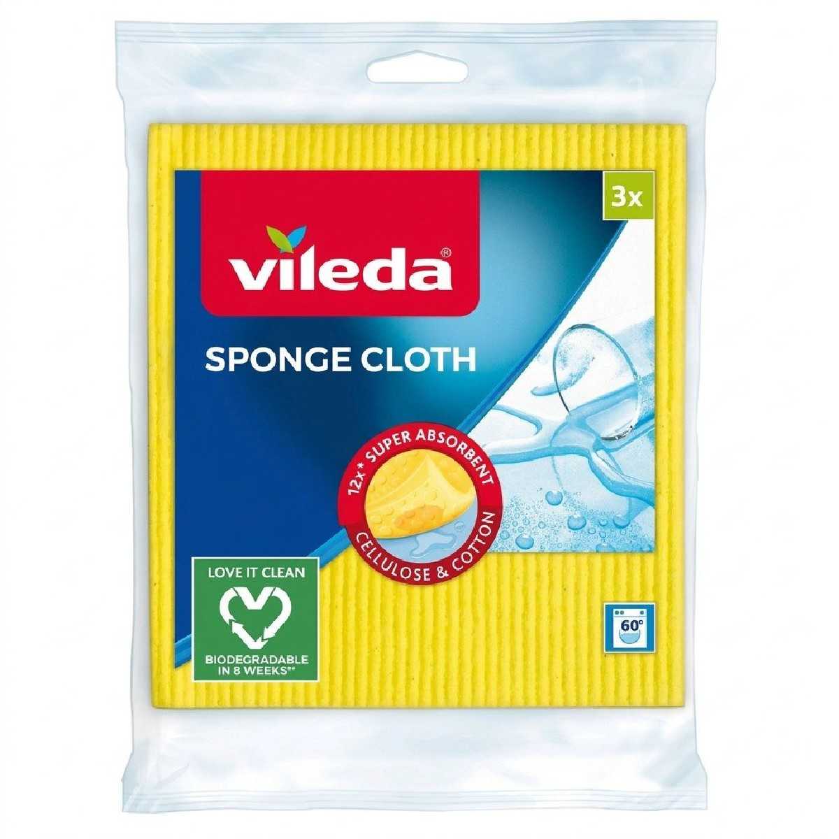 Vileda szivacskendő 3 db-os