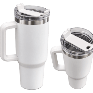 Prémium fém utazó termosz  1200 ml, fehér