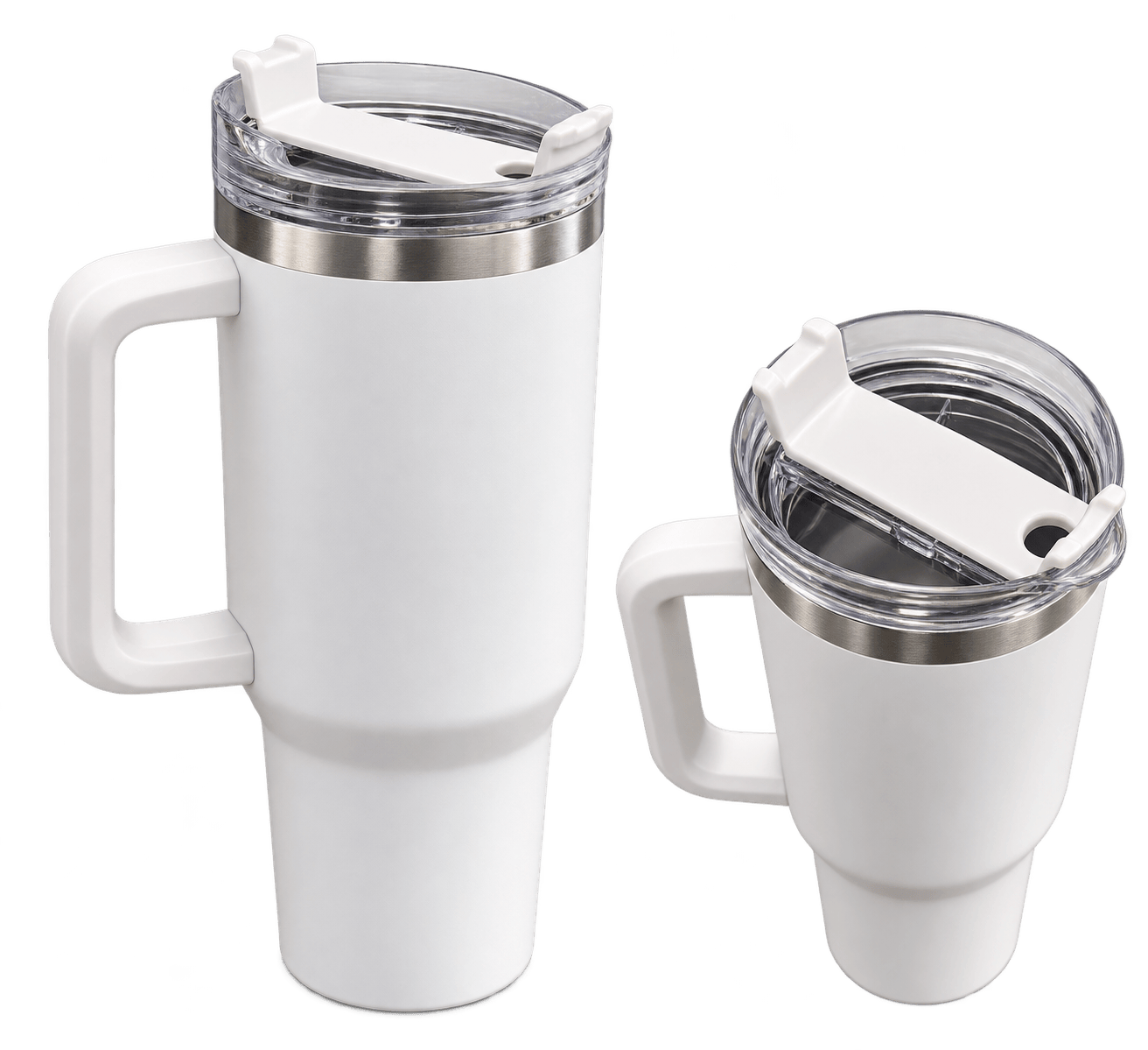 Prémium fém utazó termosz 1200 ml, fehér