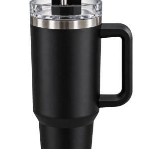 Prémium fém utazó termosz  1200 ml, fekete